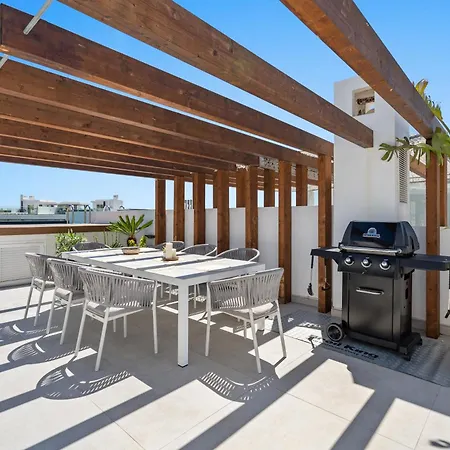 Dunes Penthouse - Brand New, Splendid Rooftop, Pool & Sea View Apartament Marbella