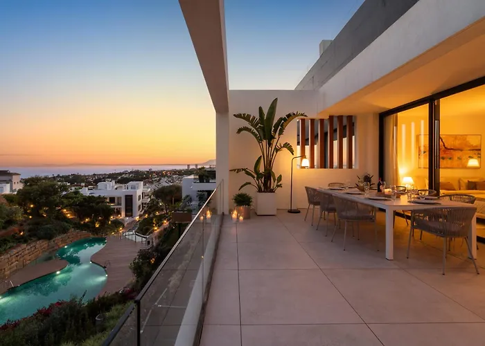 Dunes Penthouse - Brand New, Splendid Rooftop, Pool & Sea View Appartamento